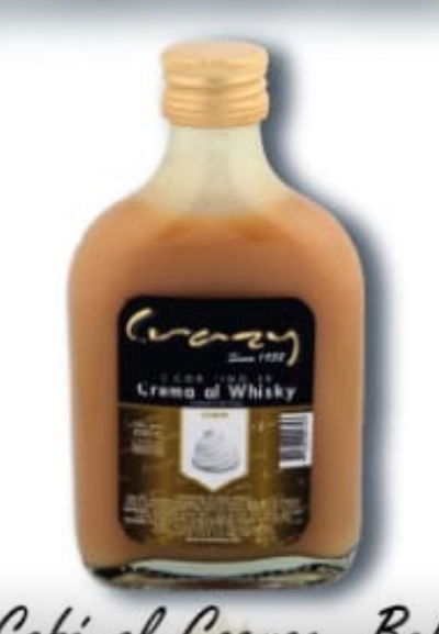 Petaca crema al whisky x 200 cc