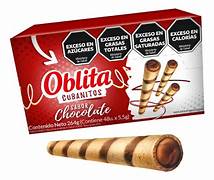 CUBANITOS "OBLITA " CHOCOLATE 48 U X 5.5 GS