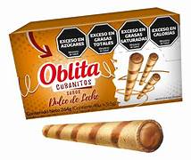 CUBANITOS "OBLITA " DULCE LECHE 48 U X 5.5 GS