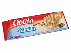 OBLEA RELLENA VAINILLA "OBLITA " 48 U X 100 GS