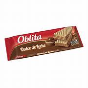 OBLEA RELLENA DULCE LECHE "OBLITA " 48 U X 100 GS
