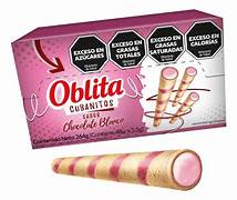 CUBANITOS "OBLITA " FRUTILLA 48 U X 5.5 GS