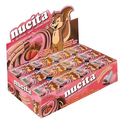 Nucitas Sabor FRUTILLA x 48u