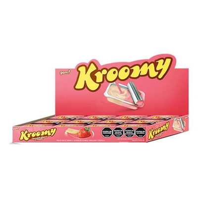 Kroomy Sabor frutilla 36x24x10gr