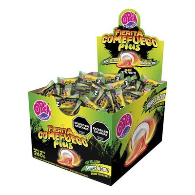 CHICLE COMEFUEGO 18x50 UNID