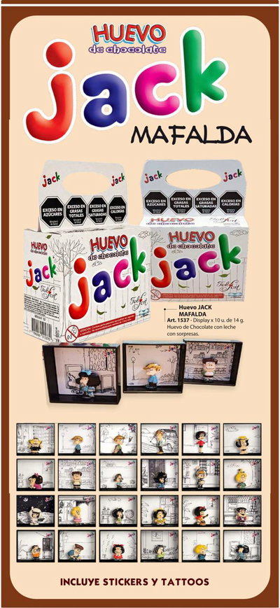 HUEVO JACK MAFALDA Felfort 10 X 14 gr