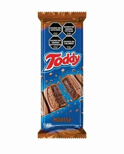 TODDY CHOCOLATE RELLENO MOUSSE 10 U X 60 G