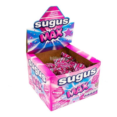 CARAMELO SUGUS MAX 12 X 70 TUTI FRUTI