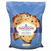Pan Dulce FANTOCHE c/FRUTAS 8 x 400gr