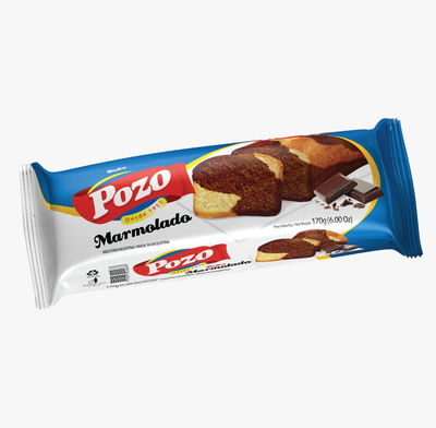 BUDIN POZO MARMOLADO 20 X 170 GS