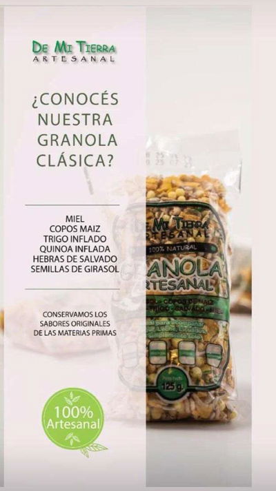 GRANOLA ARTESANAL 10x125gr