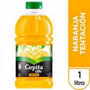 CEPITA Naranja Tentacion 6x1Litro botella
