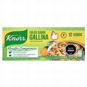 caldos KNORR X 1 x 12 cubitos GALLINA