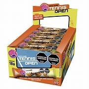 Chicle Tennis Flow 4u 18 tiras 360gr naranja