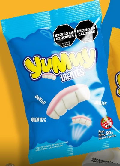 Yummy dientes 12X10 x 50 GR