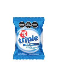 Alfajor triple Fantoche blanco x 85 gr x 24 u
