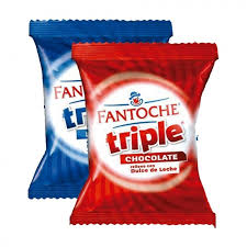 Alfajor triple Fantoche surtido x 85 gr x 24 u