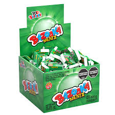 Chicle BAZOOKA x 80 unid Menta