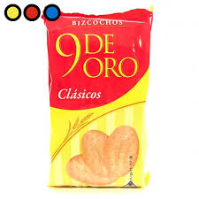 Galletitas 9 DE ORO Bizcochito 24 x 200g.