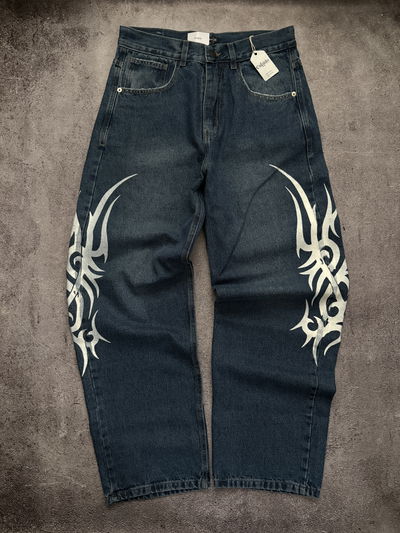 Jean Baggy Tribal