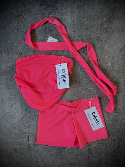 Set Flúo (Short, Top, Bufanda)