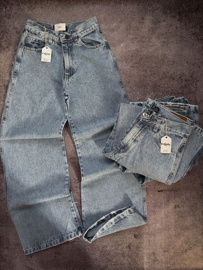 Jean Wide Leg Celeste