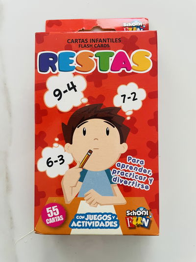 CARTAS EDUCATIVAS: RESTAS