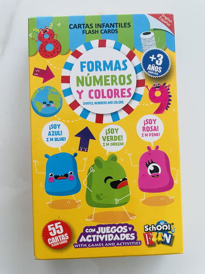CARTAS EDUCATIVAS: FORMAS, NÚMEROS Y COLORES