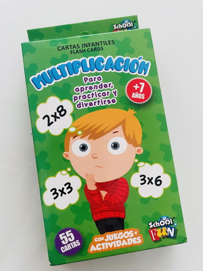CARTAS EDUCATIVAS: MULTIPLICACIÓN 