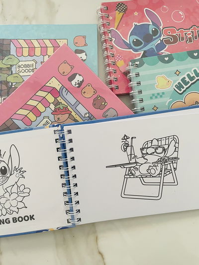 LIBROS PARA PINTAR TAPA DURA GLITTER
