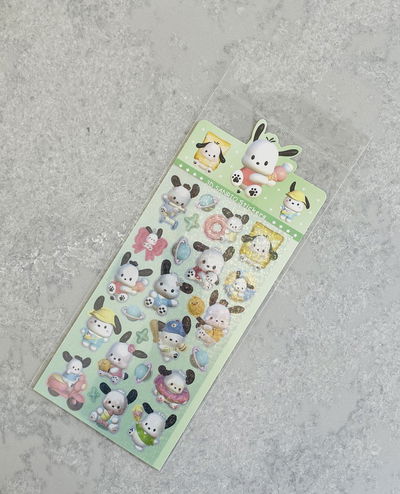 PLANCHA DE STICKERS POCHACCO X10