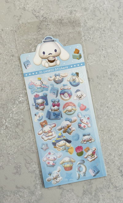 PLANCHA DE STICKERS CINNAMONROLL X10