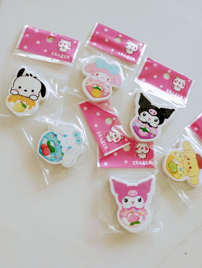 GOMA DE BORRAR PERSONAJES HELLO KITTY SURTIDO X10