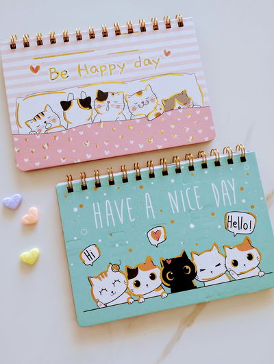 AGENDA WEEK PLANNER GATITO