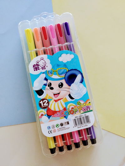 MARCADORES COLOR PENS EN CAJA X12
