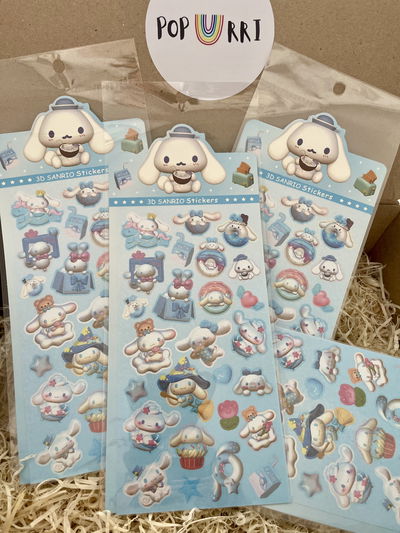 PLANCHA DE STICKERS CINNAMONROLL X10