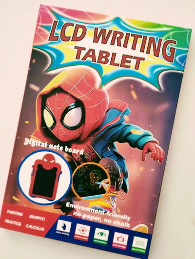 PIZARRA MÁGICA GRANDE SPIDERMAN