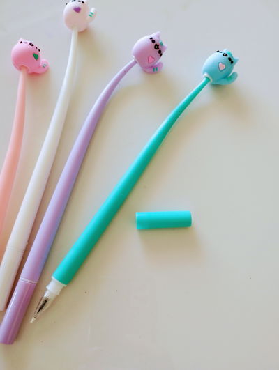 BIROME DE SILICONA FLEXIBLE COLORES SURTIDOS GATITO