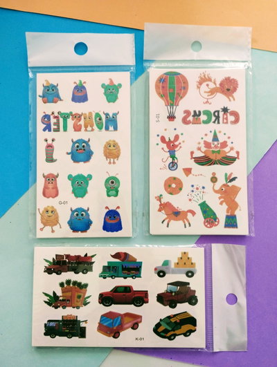 TATOOS III SURTIDOS X10
