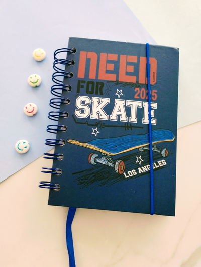 AGENDA ANILLADA 2025 SKATE