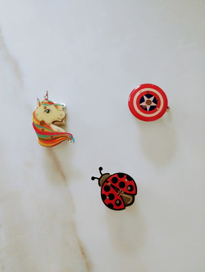 PIN LUMINOSO 3 MOTIVOS X10