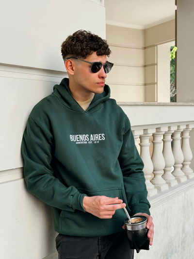 Buzo Unisex - Buenos Aires 1816 Verde