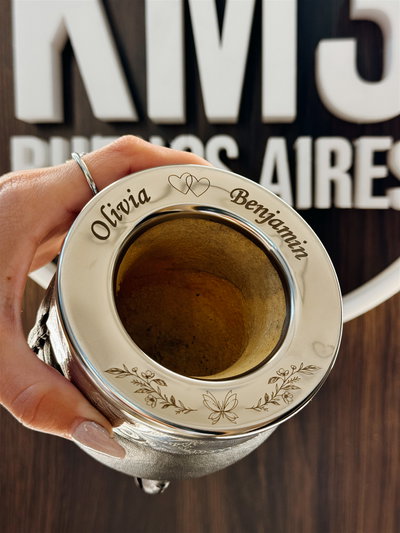 Mate Imperial PREMIUM PERSONALIZADO - Interior Calabaza