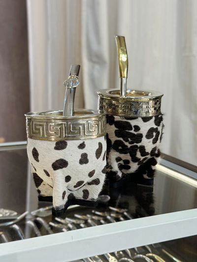 Mate Imperial Animal Print con Pelo