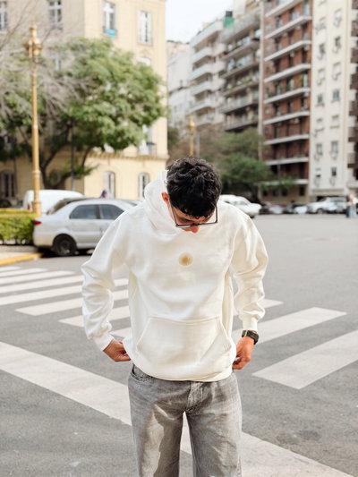 Buzo Unisex Sol de Mayo Crema