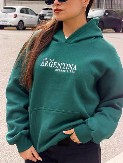 Buzo Unisex Argentina Verde