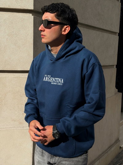 Buzo Unisex Argentina Azul