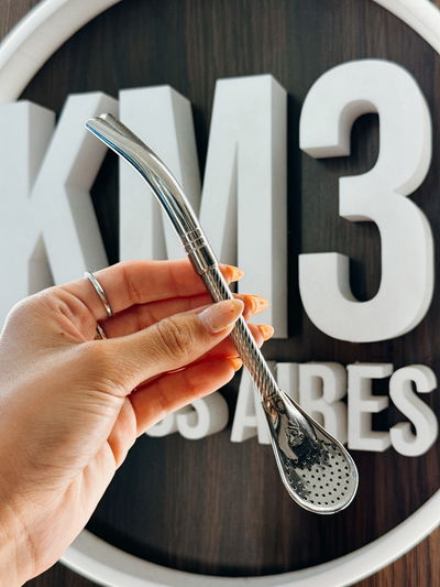 Bombilla Pico de Loro Lisa Cincelada Corta (Opcional PERSONALIZADO)