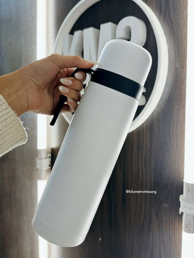 Termo Pico Cebador Blanco