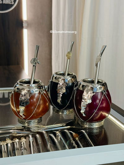 Mate Mapa Argentina Alpaca